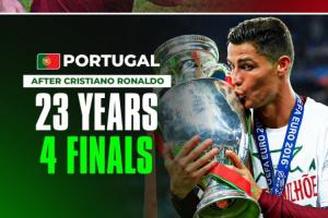 傾其所有！C羅進國家隊前葡萄牙75年未進決賽，進隊後23年4進決賽