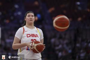 張子宇是中國女籃表現最亮眼球員 也一直積極養傷全力備戰世界杯