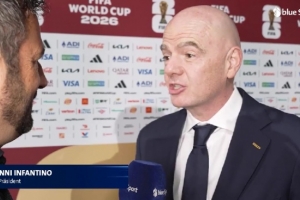因凡蒂諾：特朗普電視觀看世界杯所有比賽，希望決賽和他一起頒獎