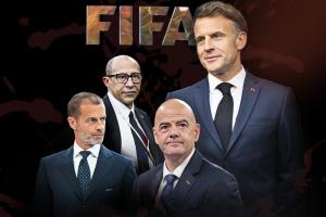 隊報：馬克龍親自調停FIFA提案，下場支持切費林+致電因凡蒂諾