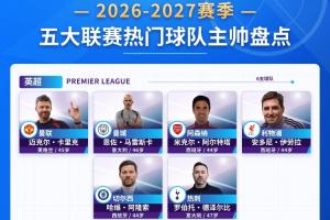 新賽季主帥盤點多支豪門換帥，熱門球隊主帥你都了解嗎？