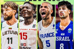 不難！FIBA發問：誰和小薩&卡佩拉&巴圖姆&阿夫迪亞都做過隊友？